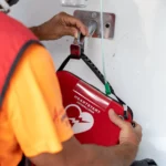 Retirada Pad-Pak es un cartucho de batería y electrodos